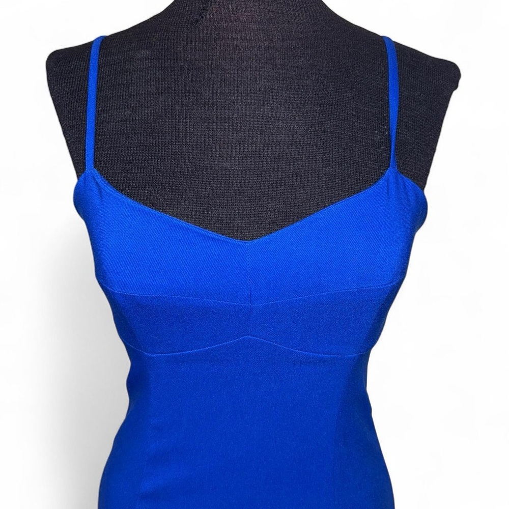 Endless Rose Women's Stretch Fabric Fitted Mini Dress Cobalt Blue Bodycon SZ S - Picture 5 of 8